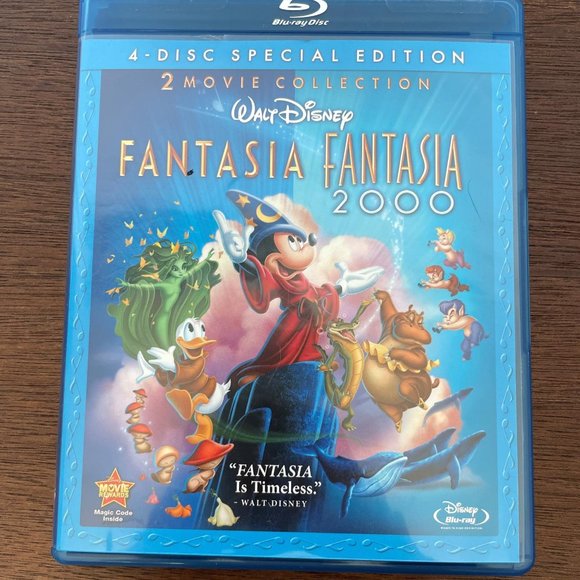 Fantasia / Fantasia 2000 Blu-ray/DVD Combo - Picture 1 of 3